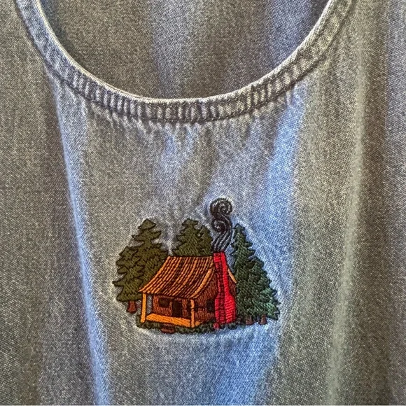 Vintage Denim Bryn Connelly Cabin Dress - Picture 3 of 10